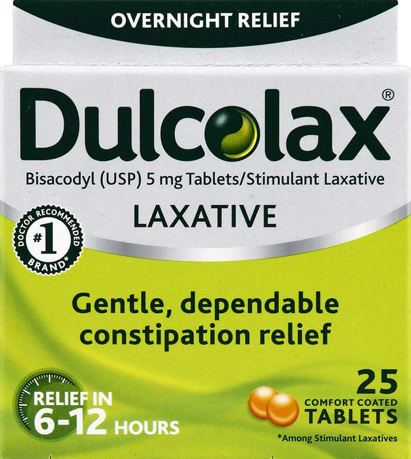 Dulcolax Laxative Overnight 25 Tablets