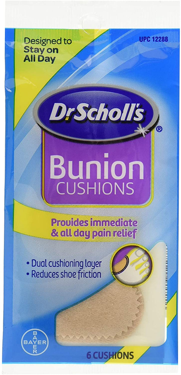 Dr. Scholl's Bunion Cushions Felt 6 Each