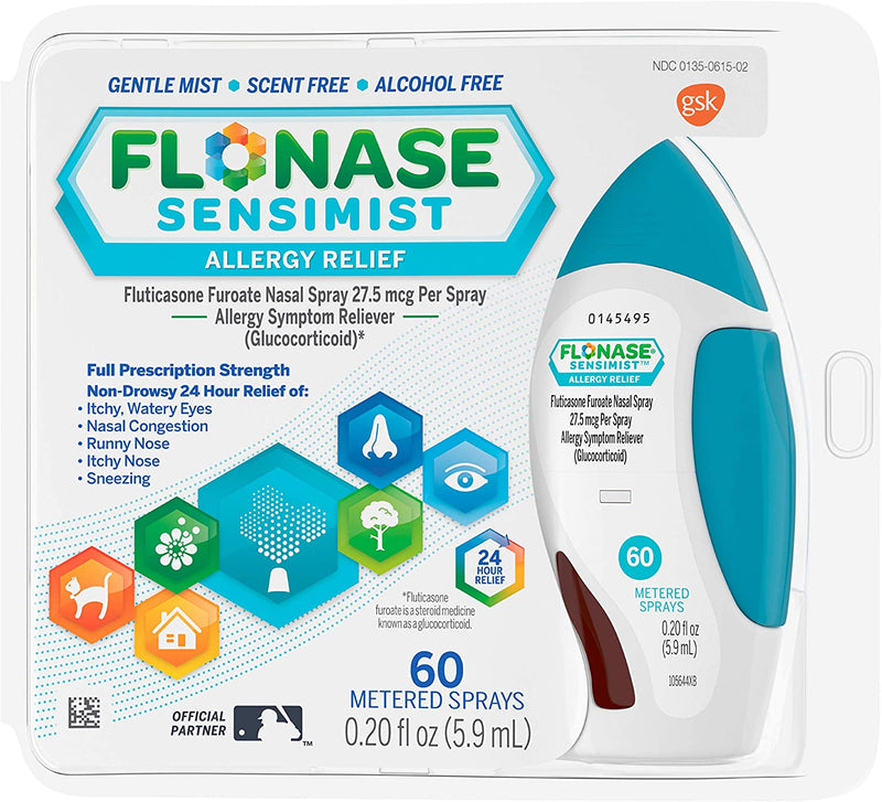 Flonase Sensimist Allergy Relief Gentle Mist Scent, 0.20 Fl Oz
