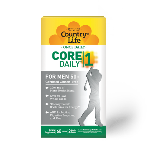 Country Life Core Daily 1 Men 50+ 60 Tablets