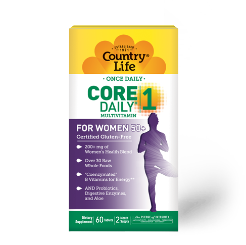 Country Life Core Daily 1 Women 50+ 60 Tablets