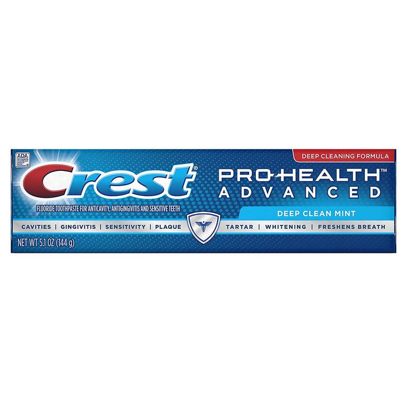 Crest Pro-Health Advanced Deep Clean Mint Toothpaste. 5.1 OZ