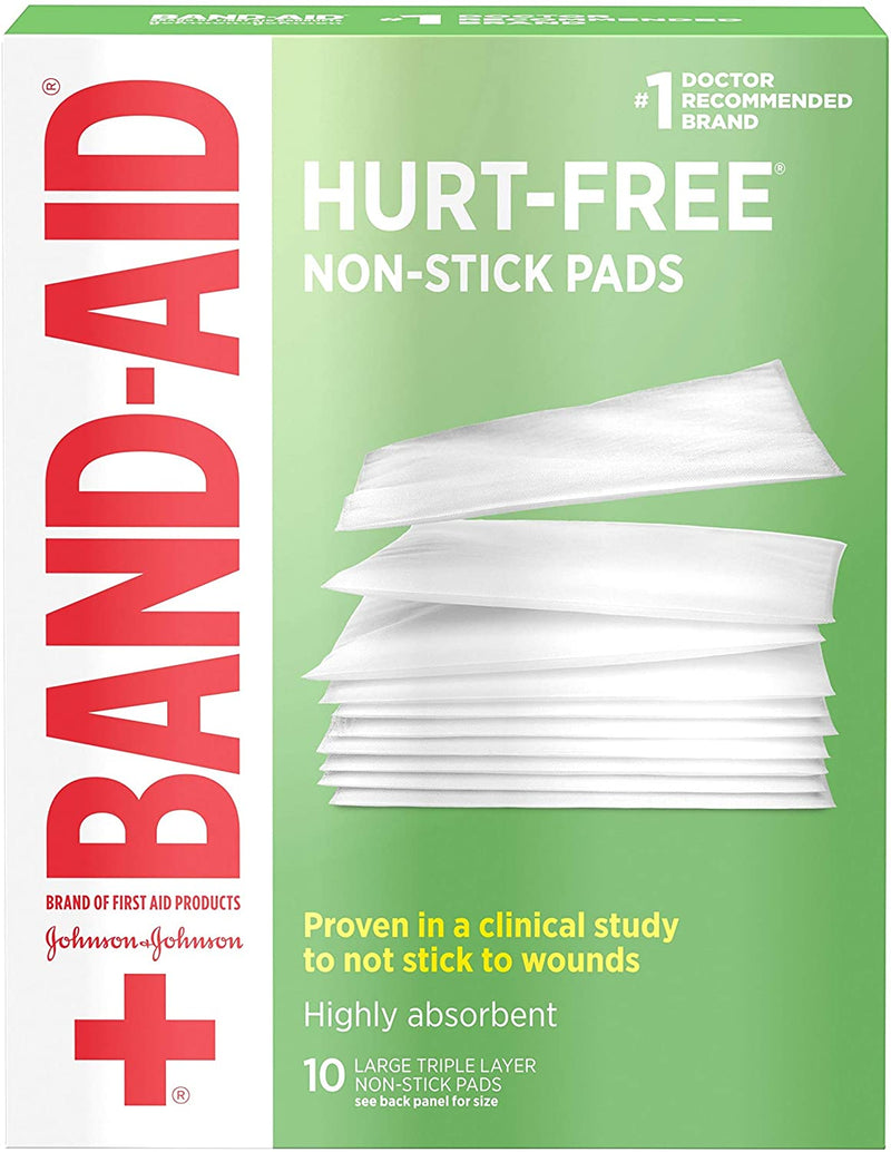 Band-Aid Adhesive Bandages, Non-Stick Pads