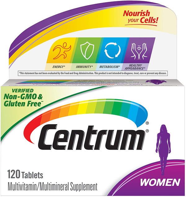 Centrum Multivitamin for Women Multivitamin/Multimineral 120 Tablets