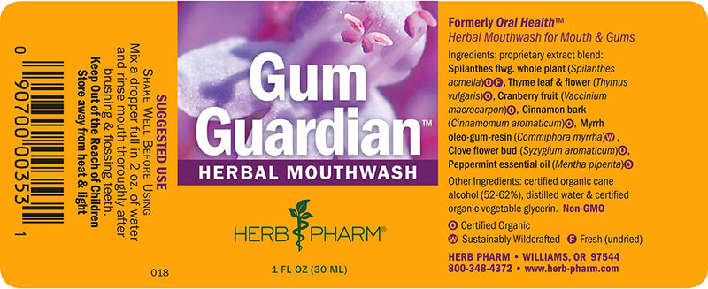 Hierbas Pharm Gum Guardian 1oz