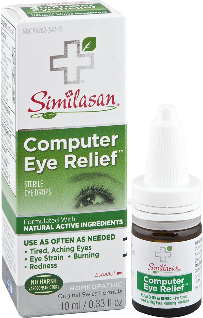 Similasan Computer Eye Relief Eye Drops 0.33 OZ