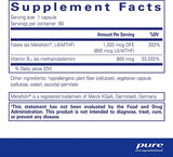 Pure Encapsulations B12 Folate 60 Capsules