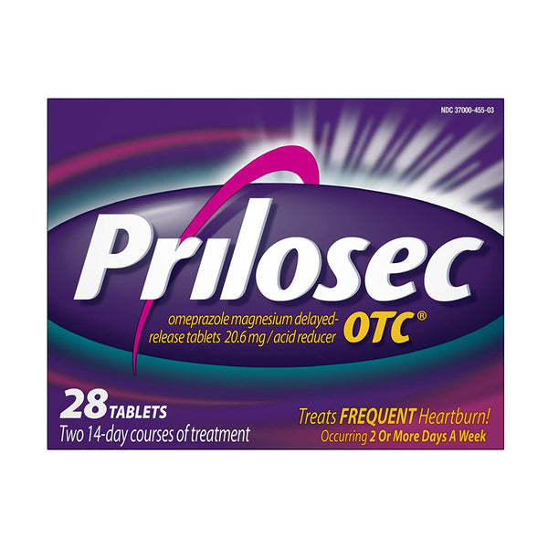 Prilosec OTC Heartburn and Acid Reducer 28 Tablets
