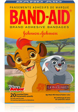 Band-Aid Brand Adhesive Bandages Featuring Disney Characters. Assorted Sizes 20 ct