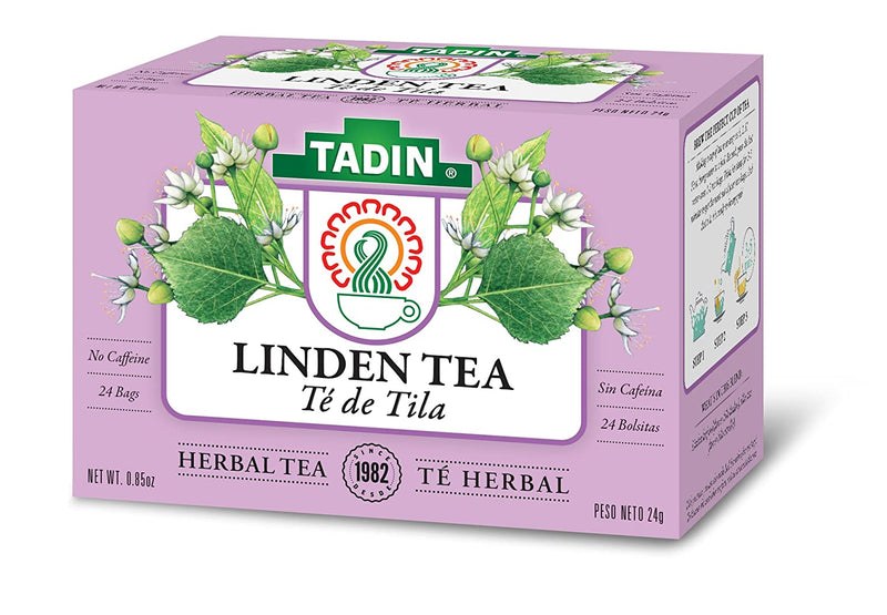 Tadin Tila Linden Bolsas de té 24ct