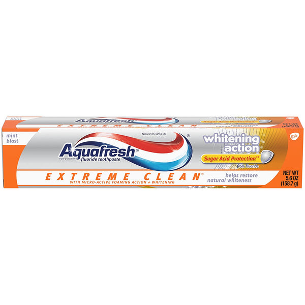 Aquafresh Toothpaste, Extreme Clean Mint Blast 5.6 oz