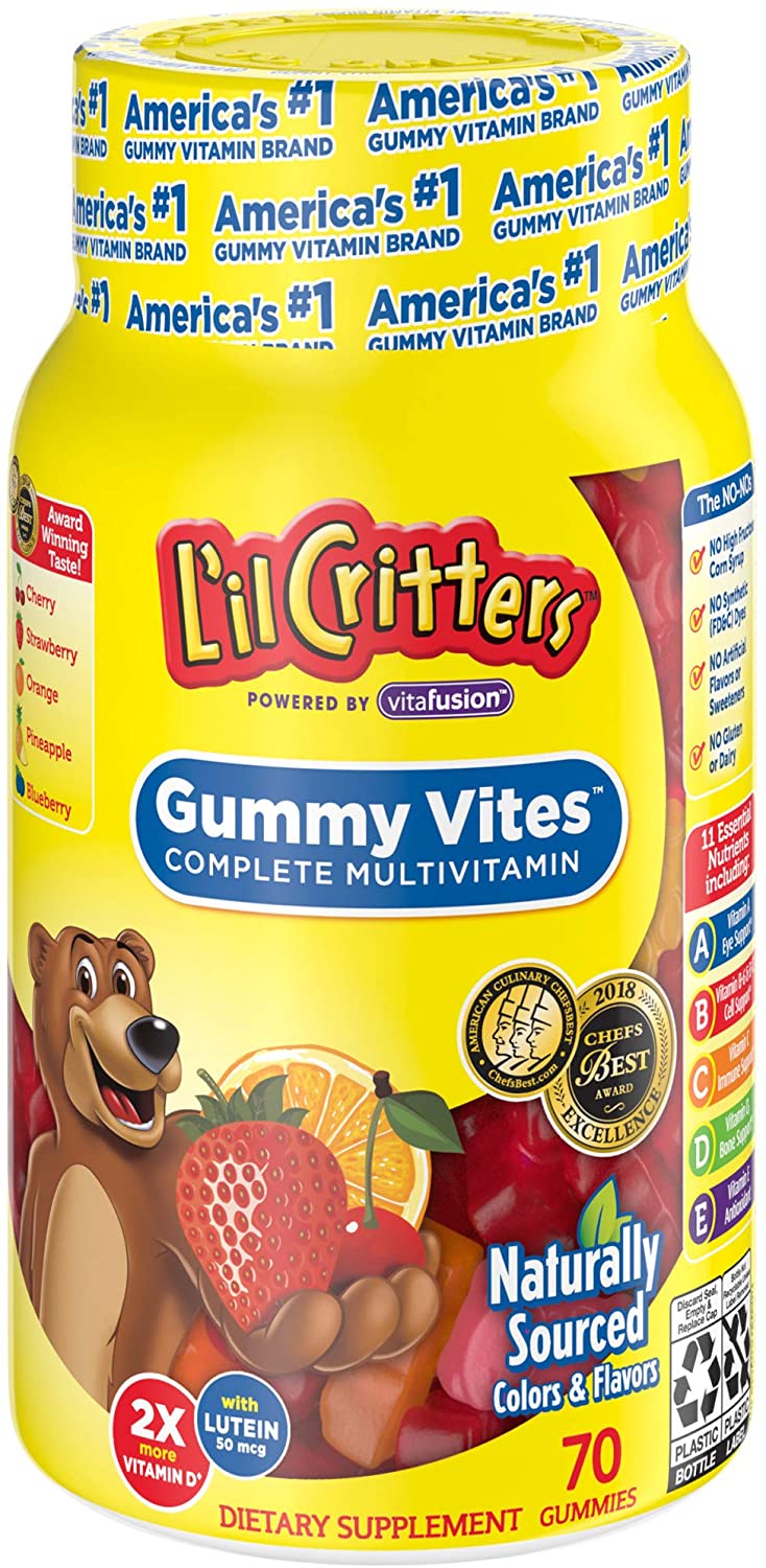 L'Il Critters Gummy Vites Multivitamin