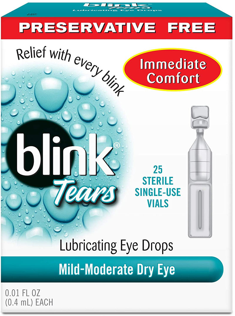 Blink Tears Lubricating Eye Drops Mild-Moderate Dry Eye