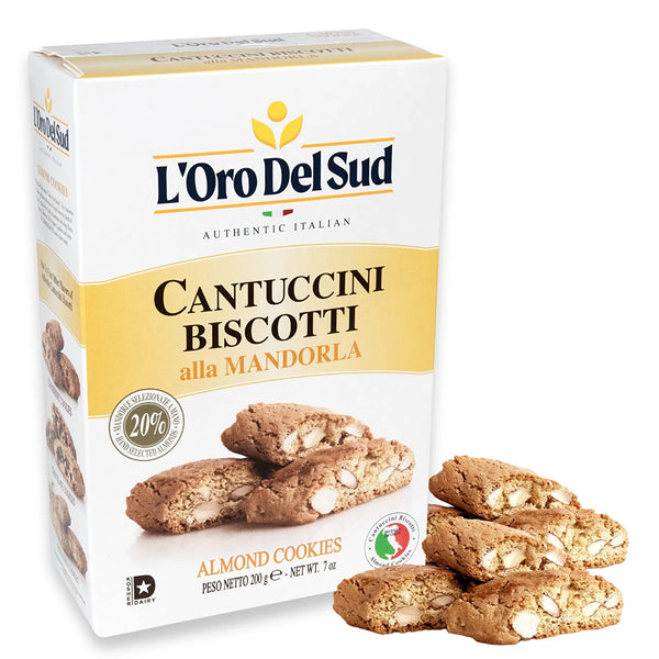 L'Oro Del Sud Cantuccini Biscotti with Almond 6.3OZ