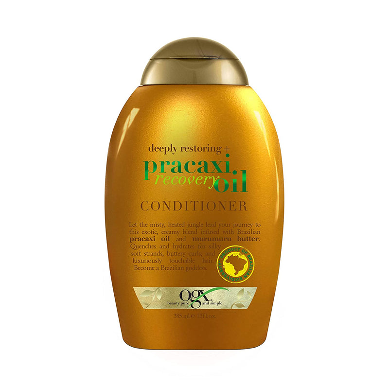 OGX Deeply Restoring + Pracaxi Recovery Oil Conditioner for Color-Treated Hair, 13 fl. oz