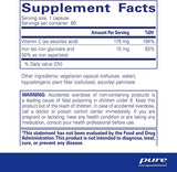 Pure Encapsulations Iron-C 60 Capsules