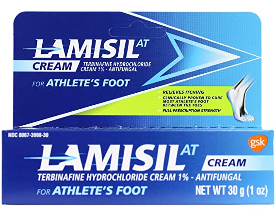 Lamisil AT Cream for Athlete's Foot, 30 gr (1 oz)