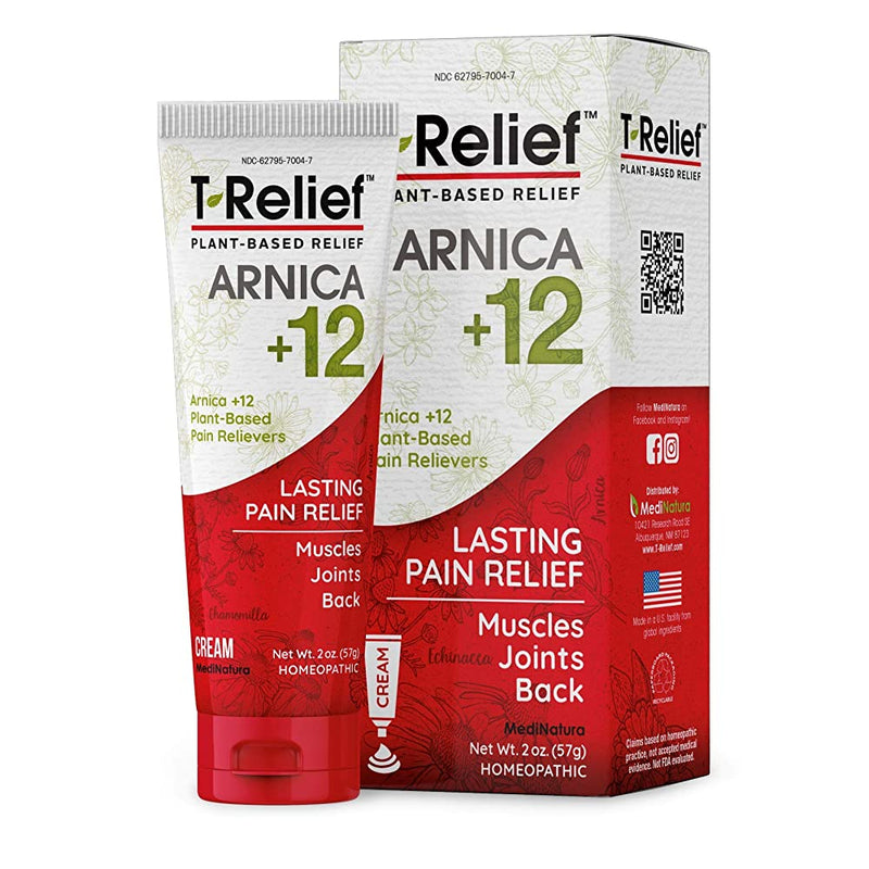 Medinatura T-Relief Dolor Relief Ointment con Arnica 2oz