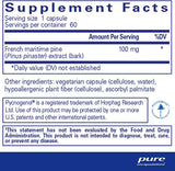 Pure Encapsulations Pycnogenol 100Mg 60 Capsules