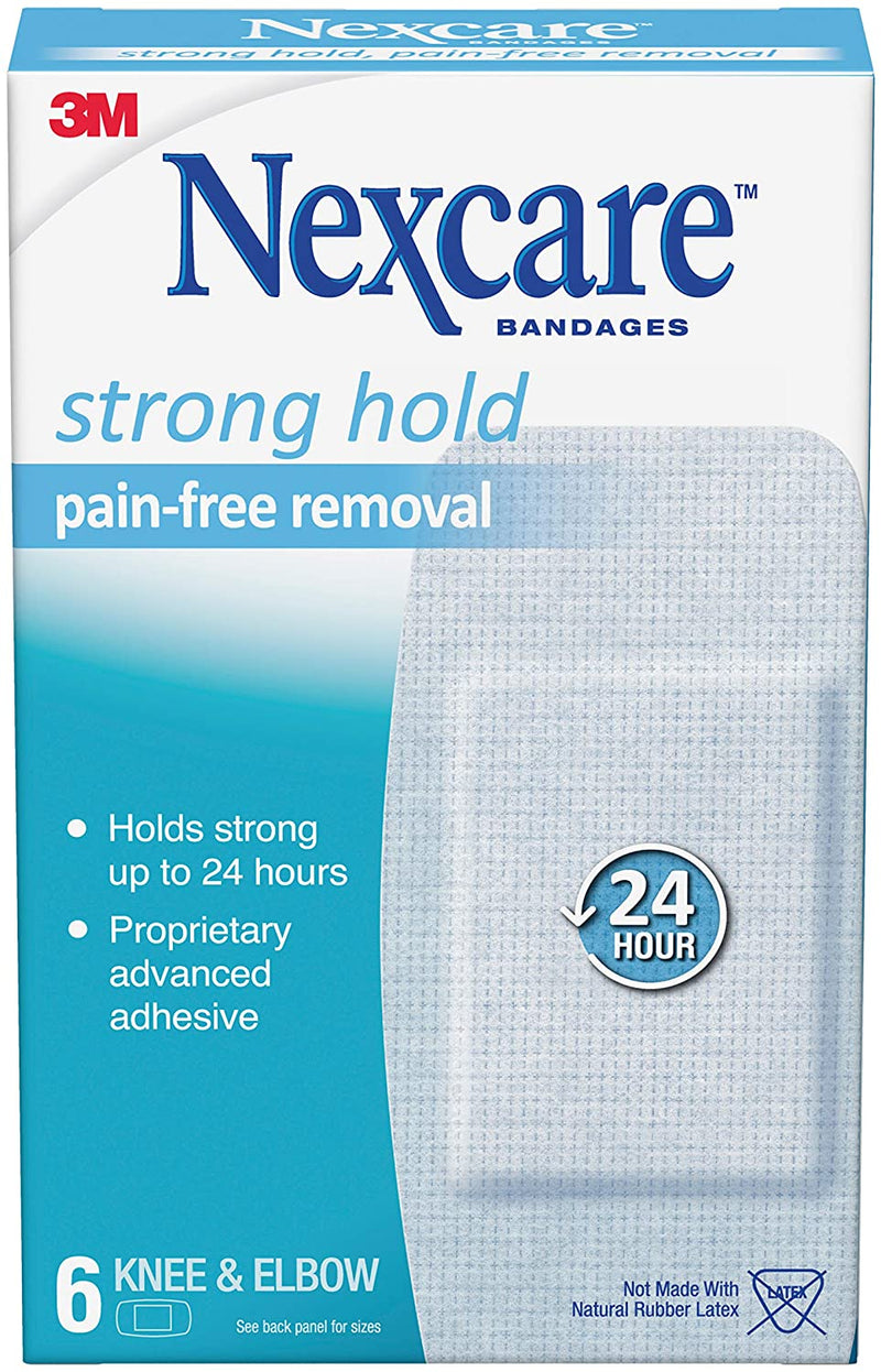 Nexcare Strong Hold Pain-Free Removal First Aid Tape, Sensitive Skin, 1/Roll
