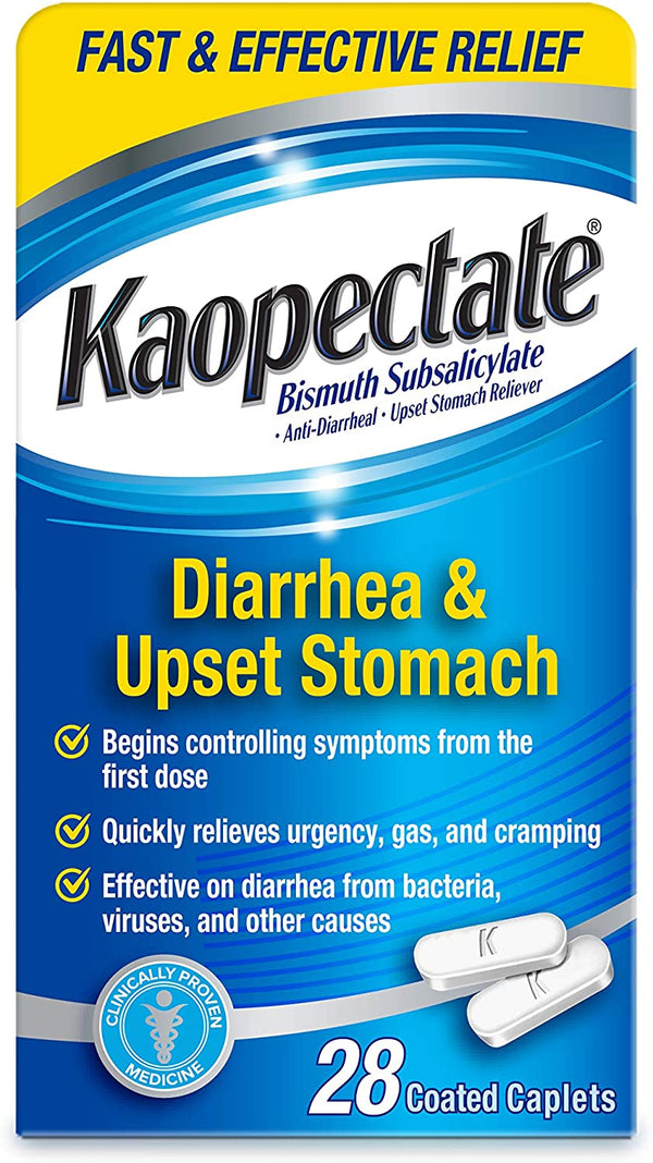 Kaopectate Max Multi-Symptom Relief for Diarrhea & Upset Stomach Relief Peppermint