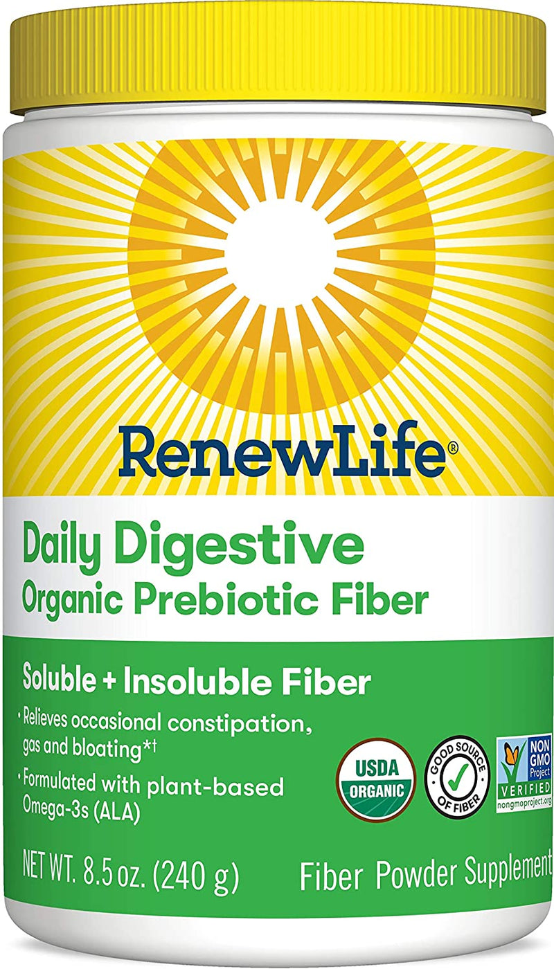 Renew Life Daily Digestive Organic Prebiotic Fiber