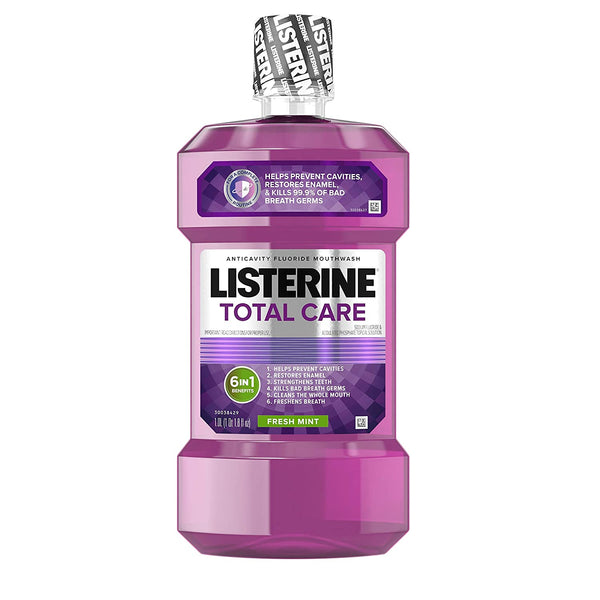 Listerine Total Care Anticavity Fluoride Mouthwash. 500 ml