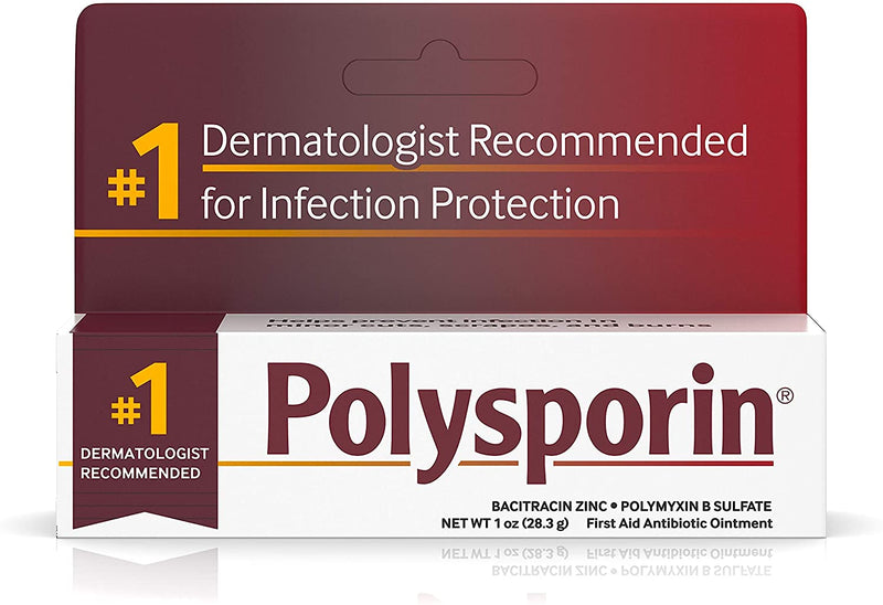 Polysporin First Aid Topical Antibiotic Ointment. Travel Size, 1.0 oz