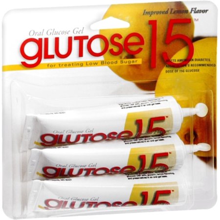 Glutose 15 Oral Glucose Lemon Gel