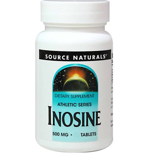 Fuente Naturals Inosina 500 mg de tabletas