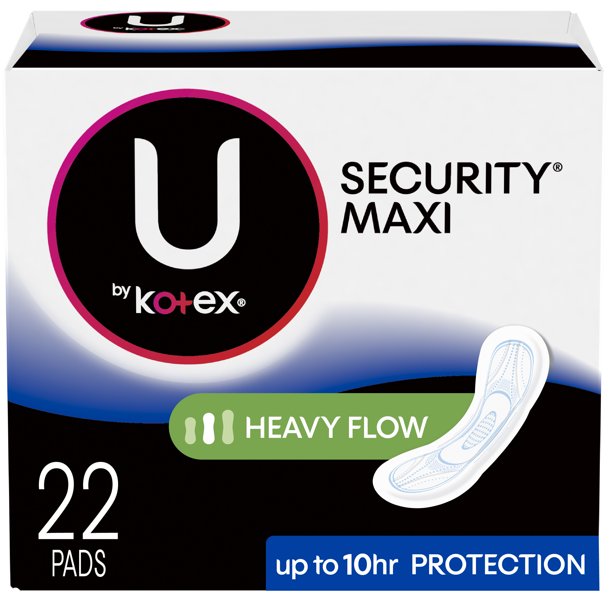 Kotex Maxi Long Super Pads 22ct