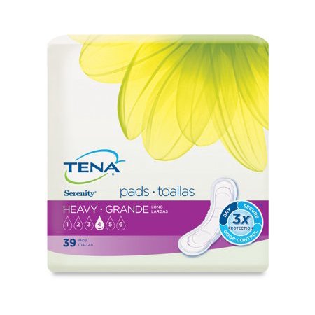 TENA Intimates Long Female Incontinent Pad 15 " L Long Length 39 Count