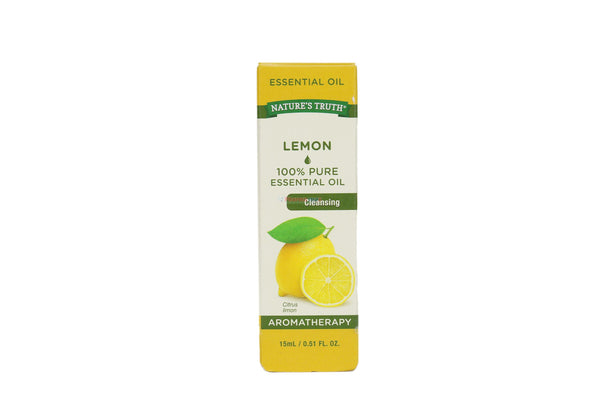 Nature's Truth Aromatherapy 100% Pure Lemon Essential Oil 15Ml