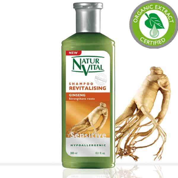 Naturvital-Hair Shampoo Ginseng - Revitalizing
