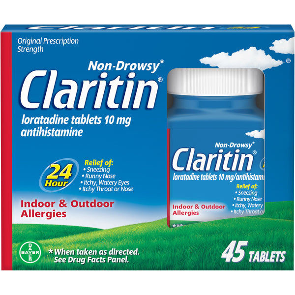 Claritin Allergy 24 Hour 10mg Tablets-45 ct