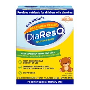 DiaResQ Soothing Diarrhea Relief, Fast-Acting for Children 1 Yr & Older, Vanilla, 0.25 Oz