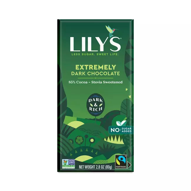 Lily's Dark Choco.extremely Dark 2.8 oz