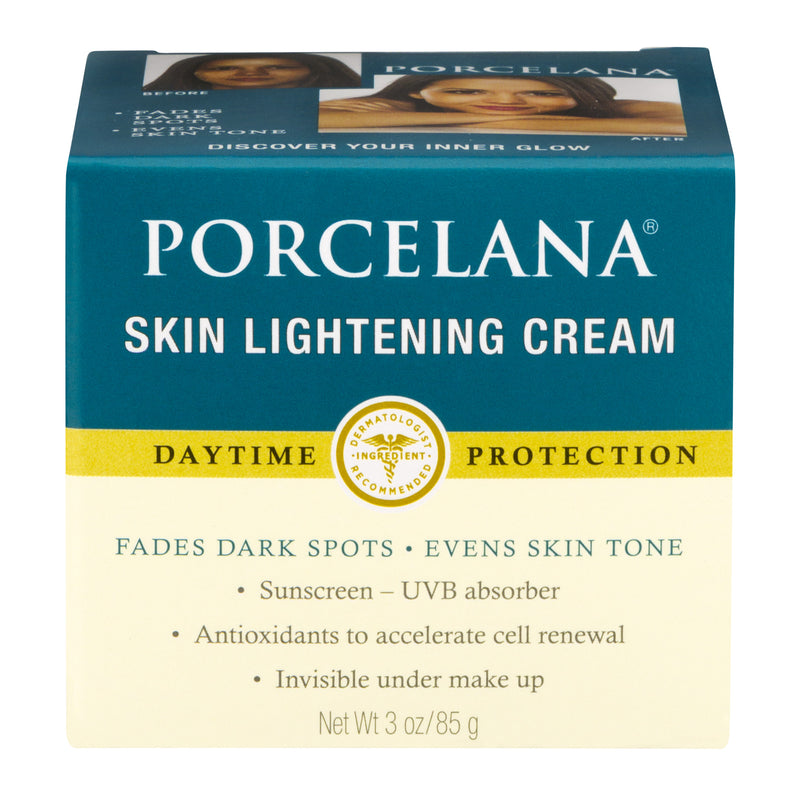 Portelana Skin Lightening Day Cream and Fade Dark Spots Tratamiento, 3 oz