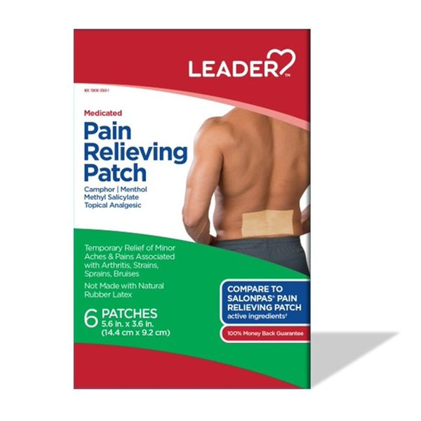 Leader Menthol Pain Relief Patches