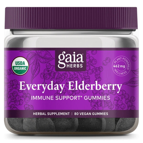 Gaia Herbs Everyday Elderberry Gommies