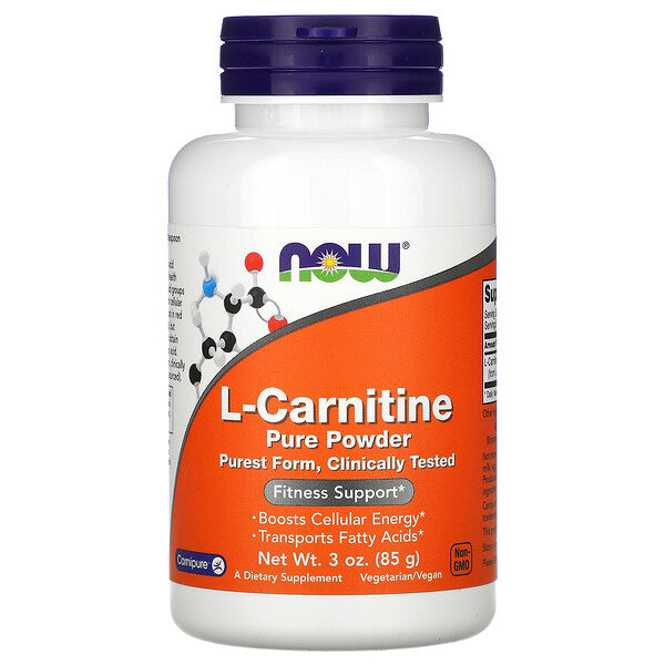 Now Sports L-Carnitine Powder 3 Oz