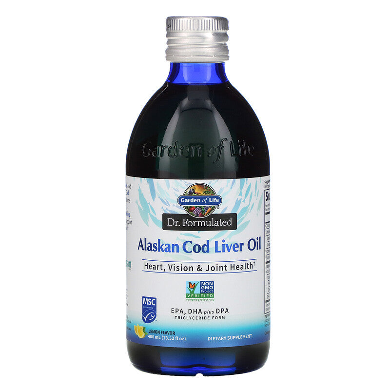 Jardín de la vida Alaska Cod Aceite de hígado 13.52 oz