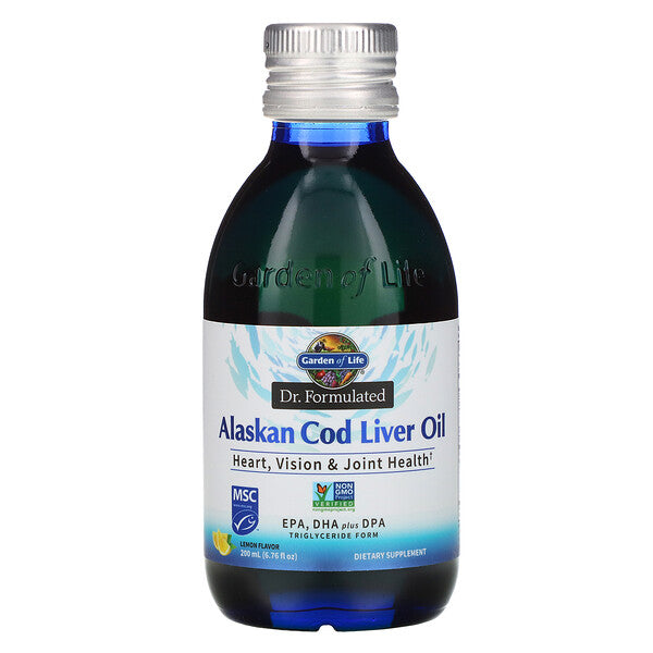 Garden Of Life Alaskan Cod Liver Oil 6.76 Oz