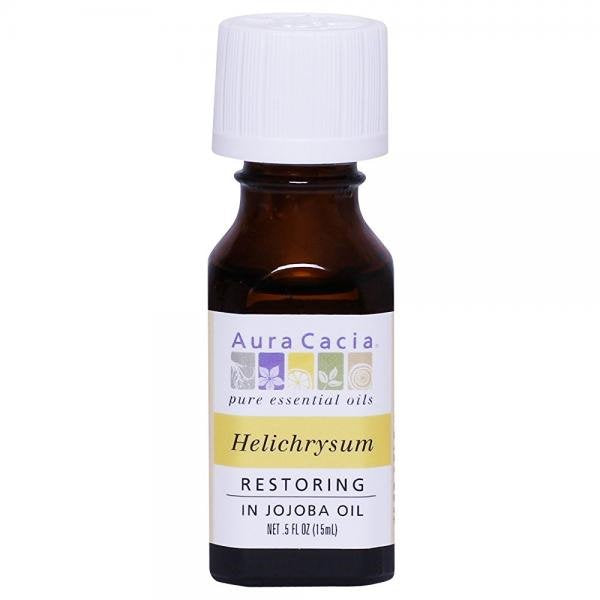 Aura cacia aceite esencial helichrysum 0.5 oz