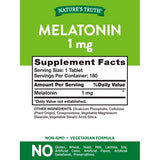 Nature's Truth Melatonin 1mg 180 tabletas