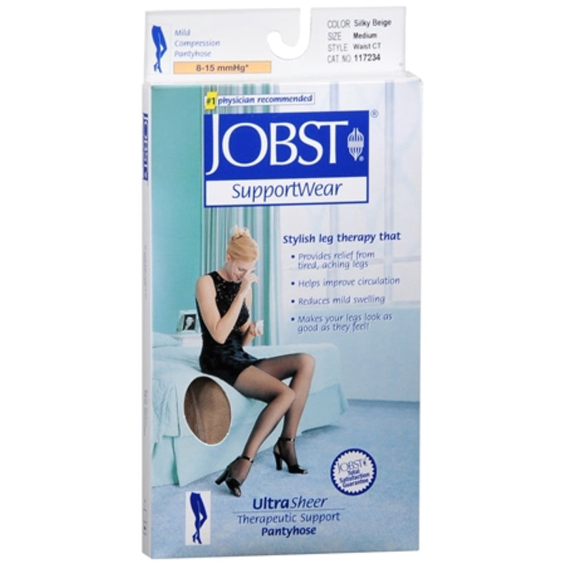 Jobst Ultrasheer Stockings Waist Closed Toe 08-15