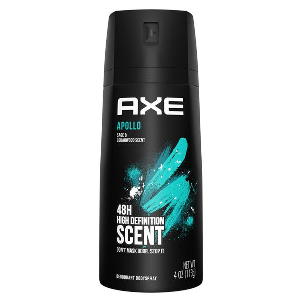 Axe Apollo Deodorant Body Spray 4Oz