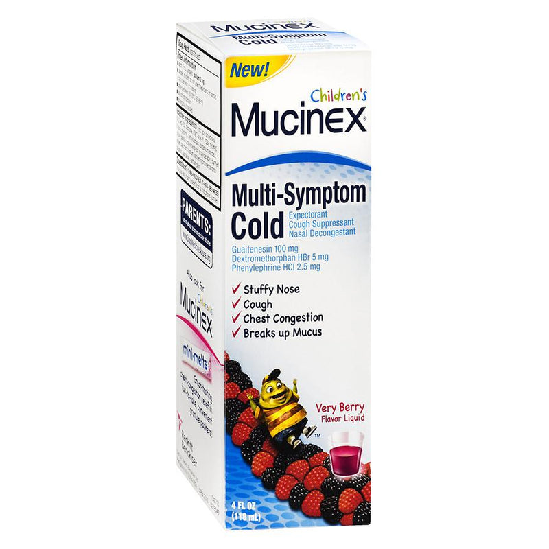 Children's Mucinex Multi-Symptom Cold Berry 4.0 fl oz