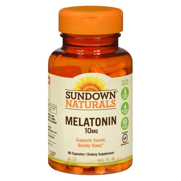 Sundown Naturals Melatonin 10mg, 90 Capsules