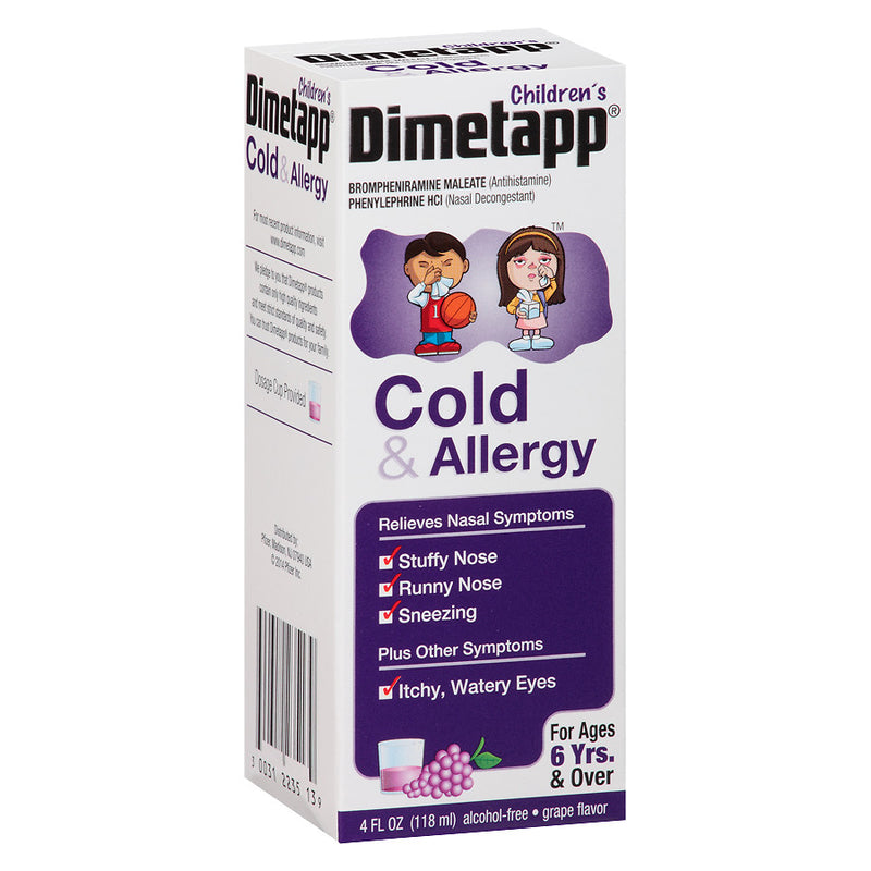 Dimetapp Children's Cold & Allergy Liquid Grape